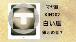 【マヤ暦-今日はどんな日】KIN202「白い風」のメッセージ