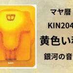【マヤ暦-今日はどんな日】KIN204「黄色い種」のメッセージ