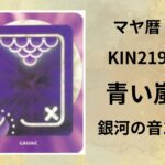 【マヤ暦-今日はどんな日】KIN219「青い嵐」のメッセージ
