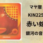 【マヤ暦-今日はどんな日】KIN225「赤い蛇」のメッセージ
